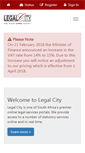 Mobile Screenshot of legalcity.net