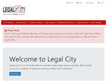 Tablet Screenshot of legalcity.net